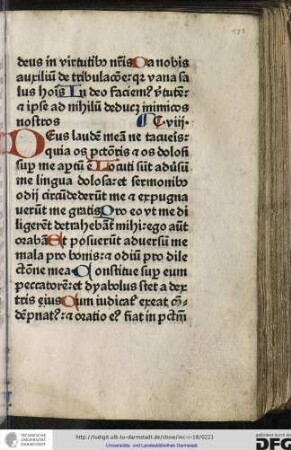 [Psalmus] cviii.