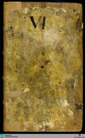 Liber sextus decretalium cum glossa - Cod. Aug. perg. 6 : [Bonifatius VIII. Mit Glosse des Ioh. Andree]