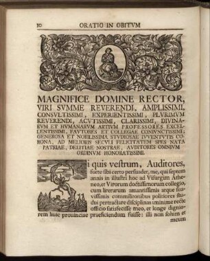 Magnifice Domine Rector, ...