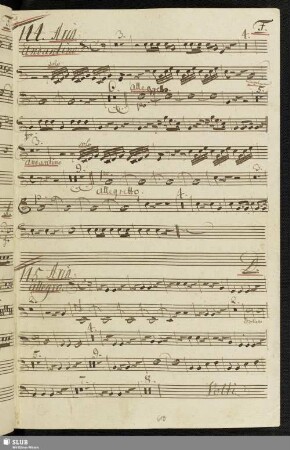 144. Aria: Oimé che fuor del petto / Scarlatti, G.