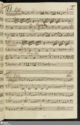 144. Aria: Oimé che fuor del petto / Scarlatti, G.