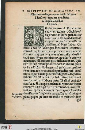 Institutio grammatica in Chaldaicam linguam ...