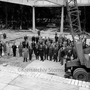 Stormarnhalle: Richtfest: Gäste, 13. September 1967