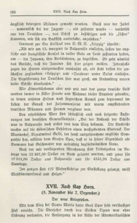 XVII. Nach Kap Horn