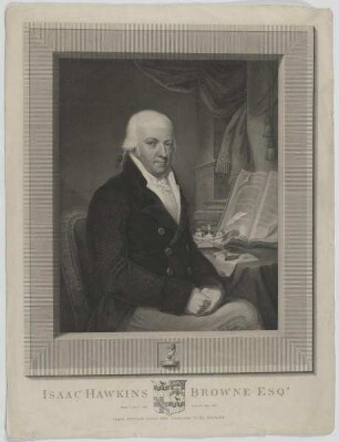 Bildnis des Isaac Hawkins Browne