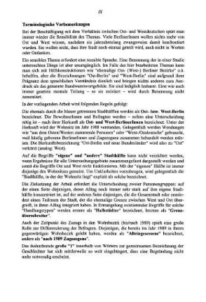 Terminologische Vorbemerkungen