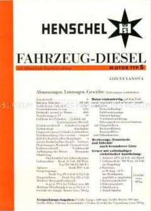 Fahrzeug-Dieselmotoren Typ S