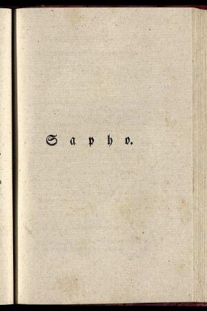 Sapho.