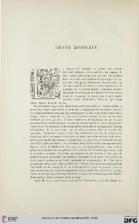 2. Pér. 31.1885: Revue musicale