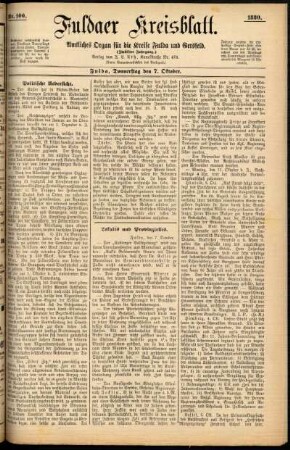 Ausgabe vom Donnerstag, den 07. Oktober 1880.
