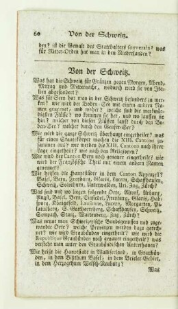 Von der Schweitz