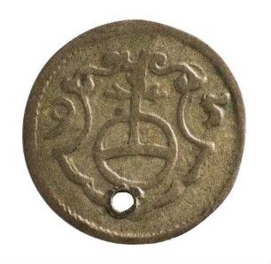 Münze, Pfennig, 1595