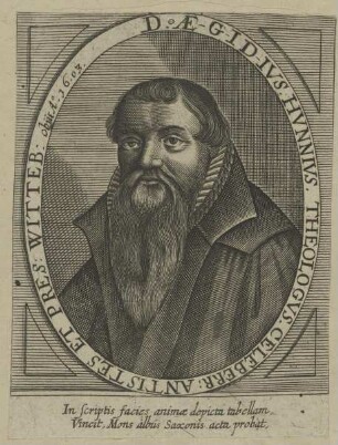 Bildnis des Aegidius Hunnius
