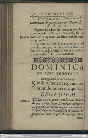 Dominica XX. Post Trinitatis