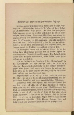 Vorwort zur vierten umgearbeiteten Auflage