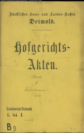 Bade, Ludolf in Schötmar gegen Christian Hasselmann in Lage