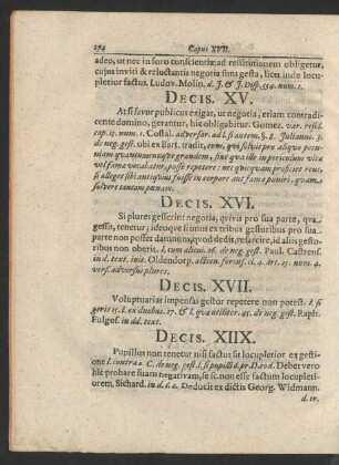 Decis. XIIX.