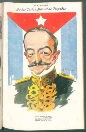 Doctor Carlos Manuel de Céspedes - [Caricatura] : De mi Guignol