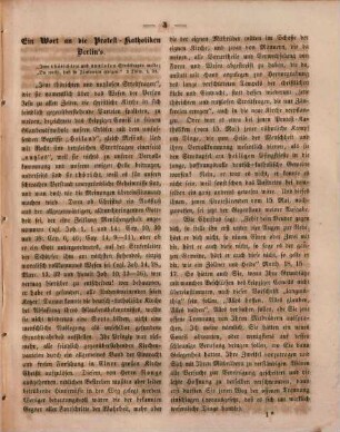 Die Katholische Kirchenreform : Monatsschrift. 2. 1845/46