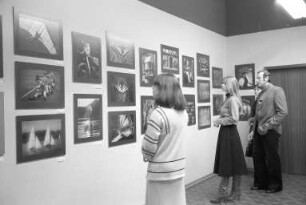 Postsportverein Karlsruhe. Ausstellung der Amateurfotografen in der Galerie Schifferer in der Kaiserstraße 142 - 144