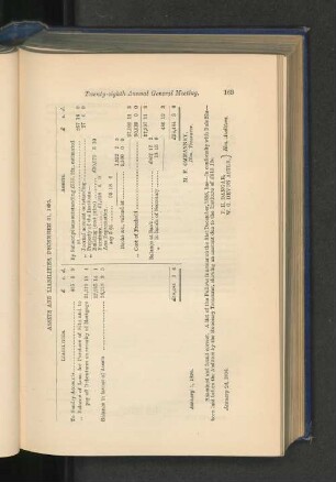 Statement of Assets and Liabilities.