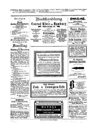 Anzeigen : Beilage zu No. 23 der Pädagogischen Reform