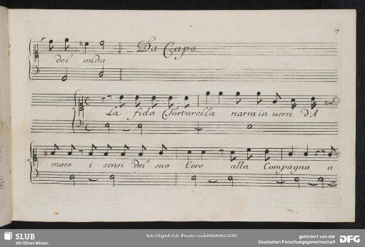 Recitativo: La fida tortorella