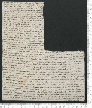 Brief von Marie-Anne Chamisso  und Madeleine de Chamisso an Hippolyte de Chamisso und Charles de Chamisso