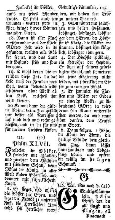G - Mel. Mir nach so. (48)