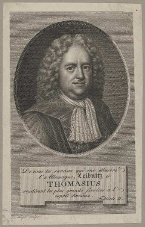 Bildnis des Thomasius
