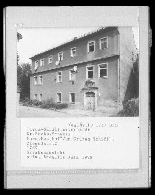 Ehemaliger Gasthof "Zum Grünen Schiff"