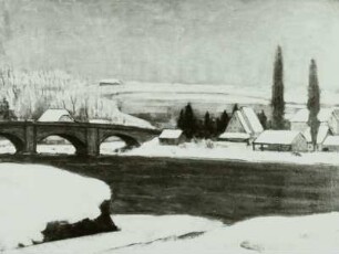 Winter am Neckar