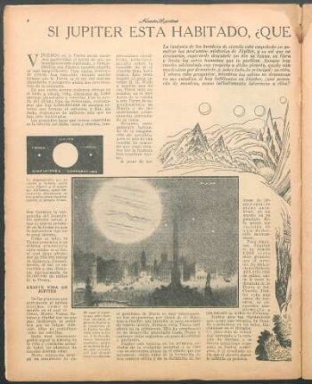 Si Jupiter esta habitado, ¿Qué pensarán sus habitantes de nosotros? : Tal se pregunta en esta nota Ricardo Carrere