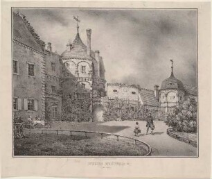 Das Schloss Schönfeld an der sächsisch-brandenburgischen Grenze