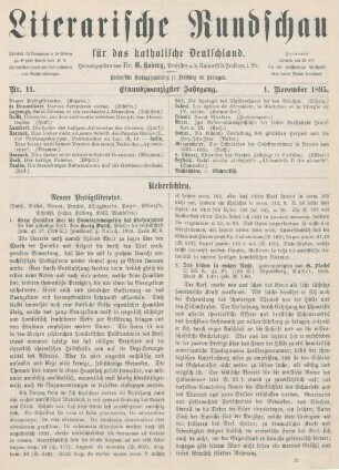 321-324 Neuere Predigtliteratur
