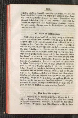 Aus Württemberg