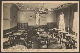 Ansichtskarte Gastraum Konditorei Kaiser, Oranienplatz [2/3]