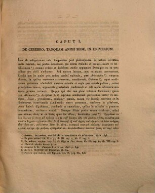 De ratione, quae animi facultatibus cum materie cerebri cinerea intercedit : Diss. physiol.
