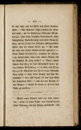 Welch' einen Abstand ...