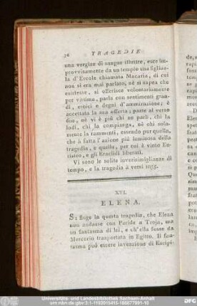 XVI. Elena.