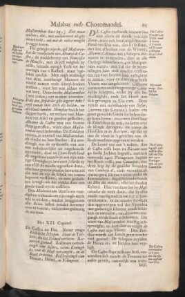 Het XII. capittel. De Castro na Diu. ...