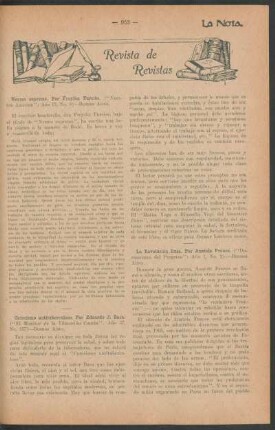 Revista de revistas
