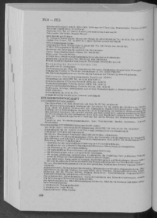 IV.5 Studierendenschaft