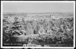 Kamenz. Blick vom Hutberg auf Kamenz