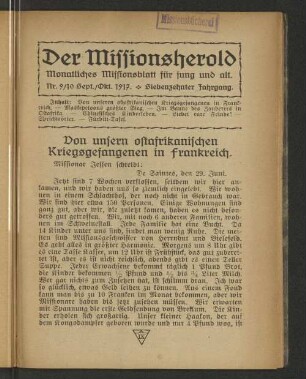 Nr. 9/10, Sept./Okt. 1917
