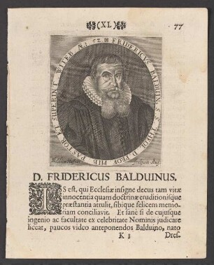 Porträt Friedrich Balduin (1575-1627)