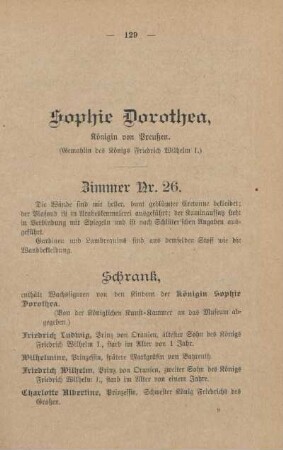 Sophie Dorothea