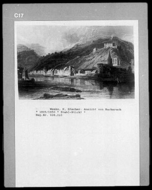 Ansicht von Bacharach