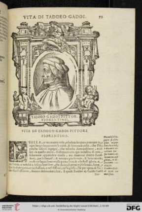 Vita di Taddeo Gaddi Pittore fiorentino