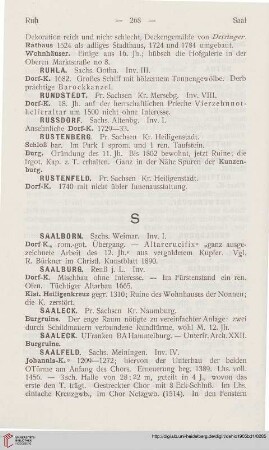 Saalborn – Sülzfeld